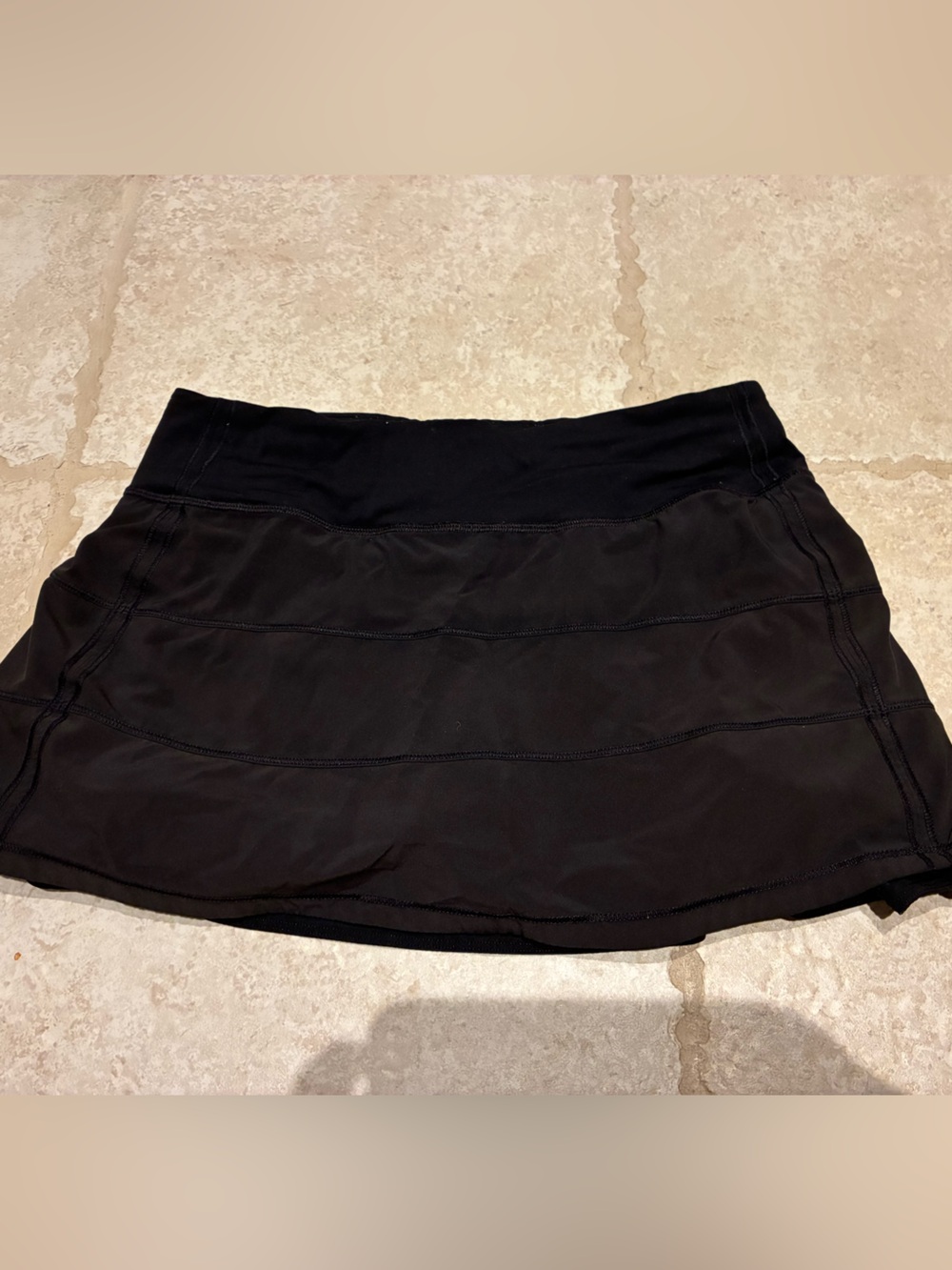 lululemon athletica Black Athletic Skirt